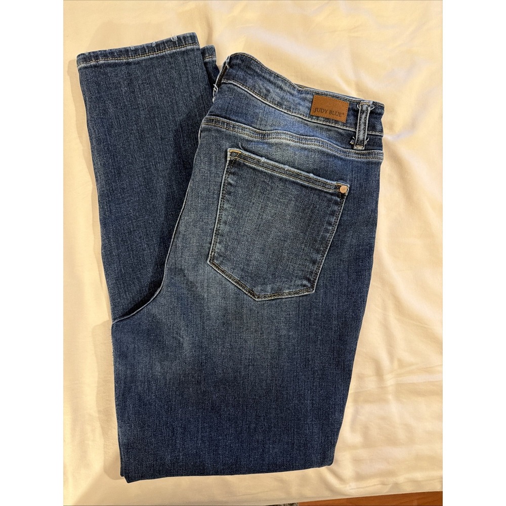 Judy Blue Boyfriend Fit Jeans Medium Wash Denim Pants 15/32 JB82368DK Women's